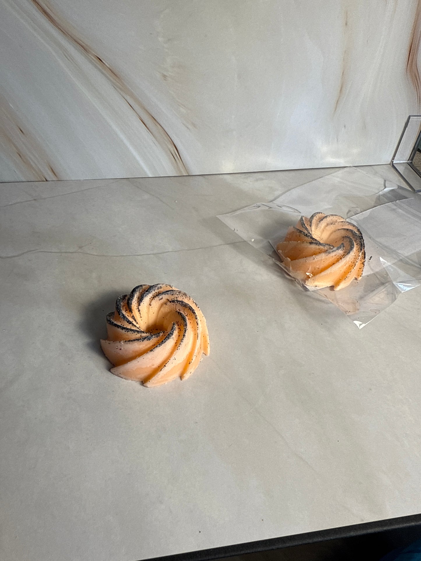Fondant mangue papaye