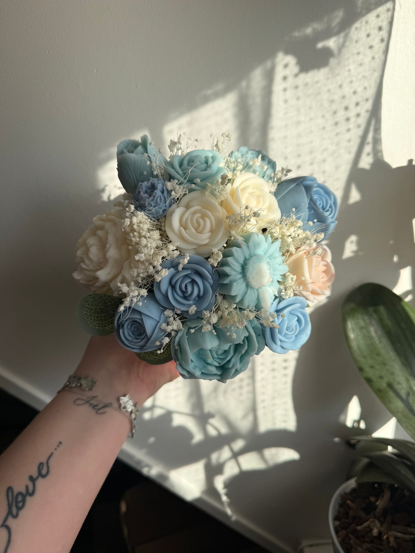 Bouquet bleu