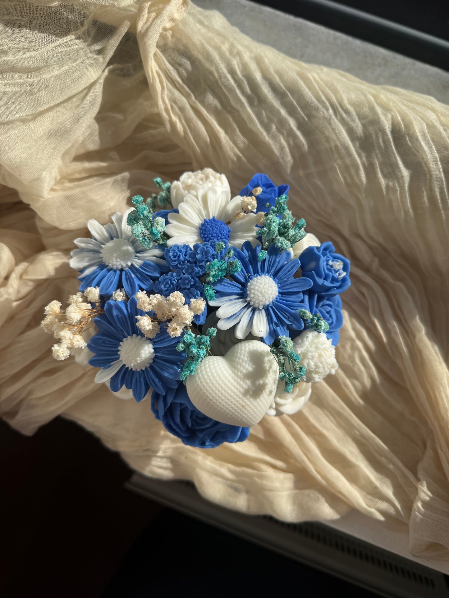Bouquet bleu