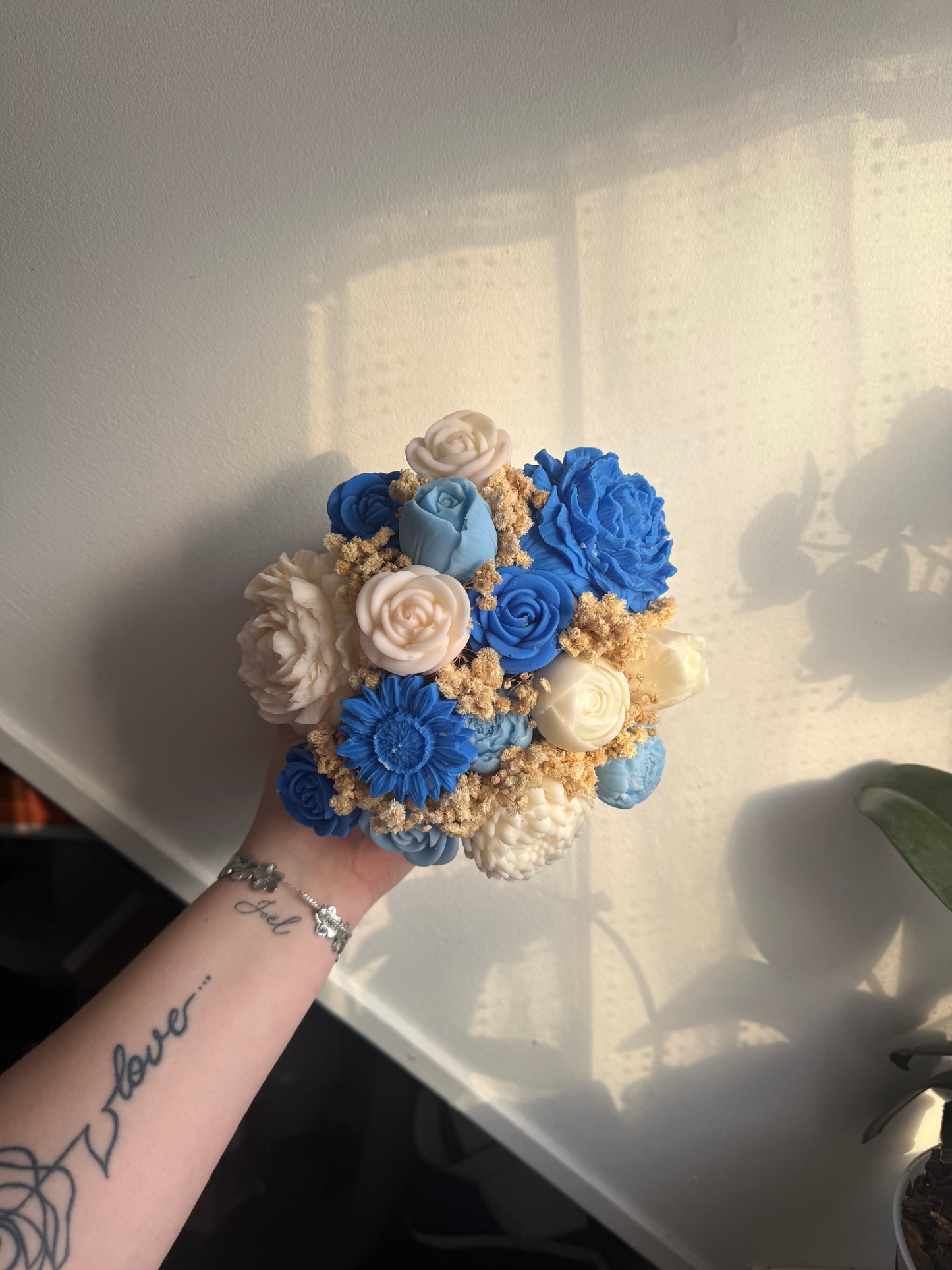 Bouquet bleu