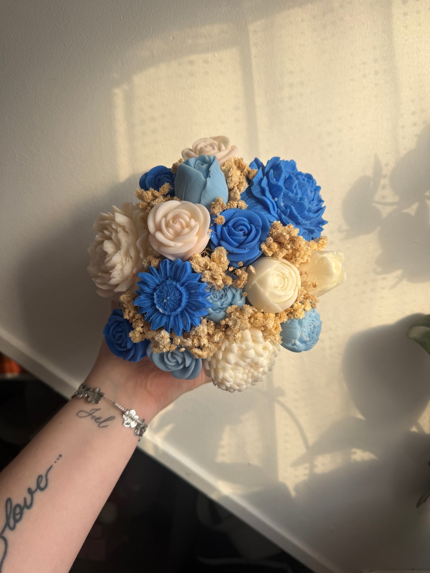 Bouquet bleu