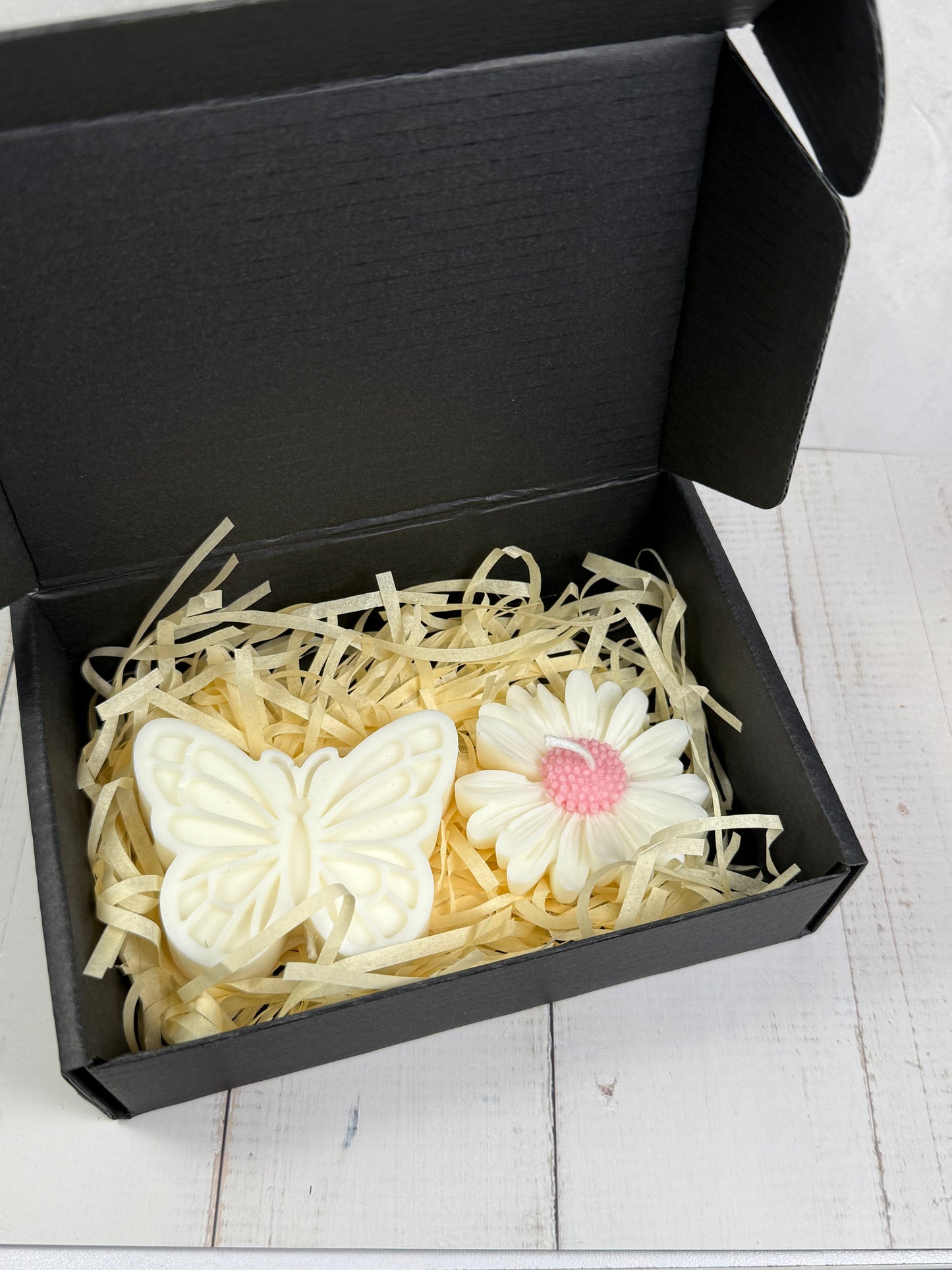 Coffret papillon marguerite