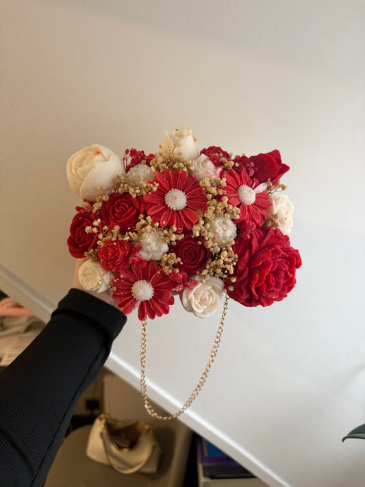 Sac a main rouge