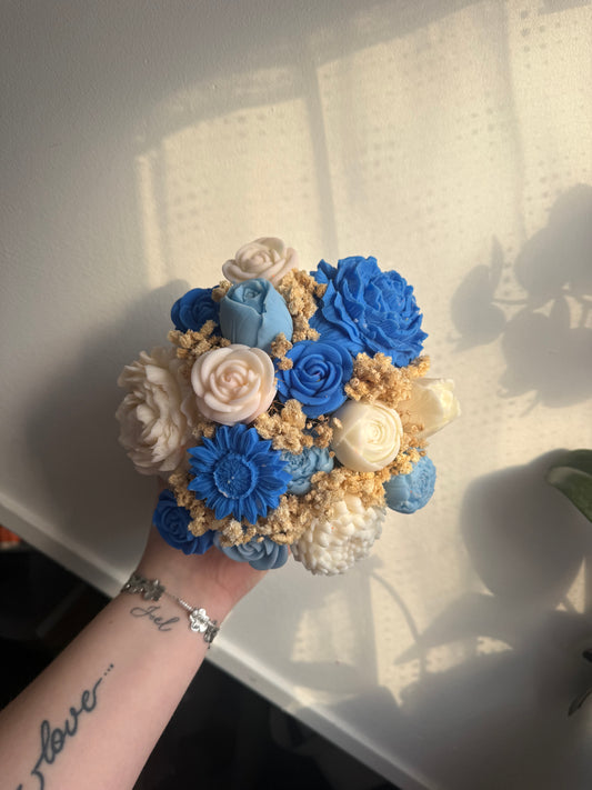 Bouquet bleu