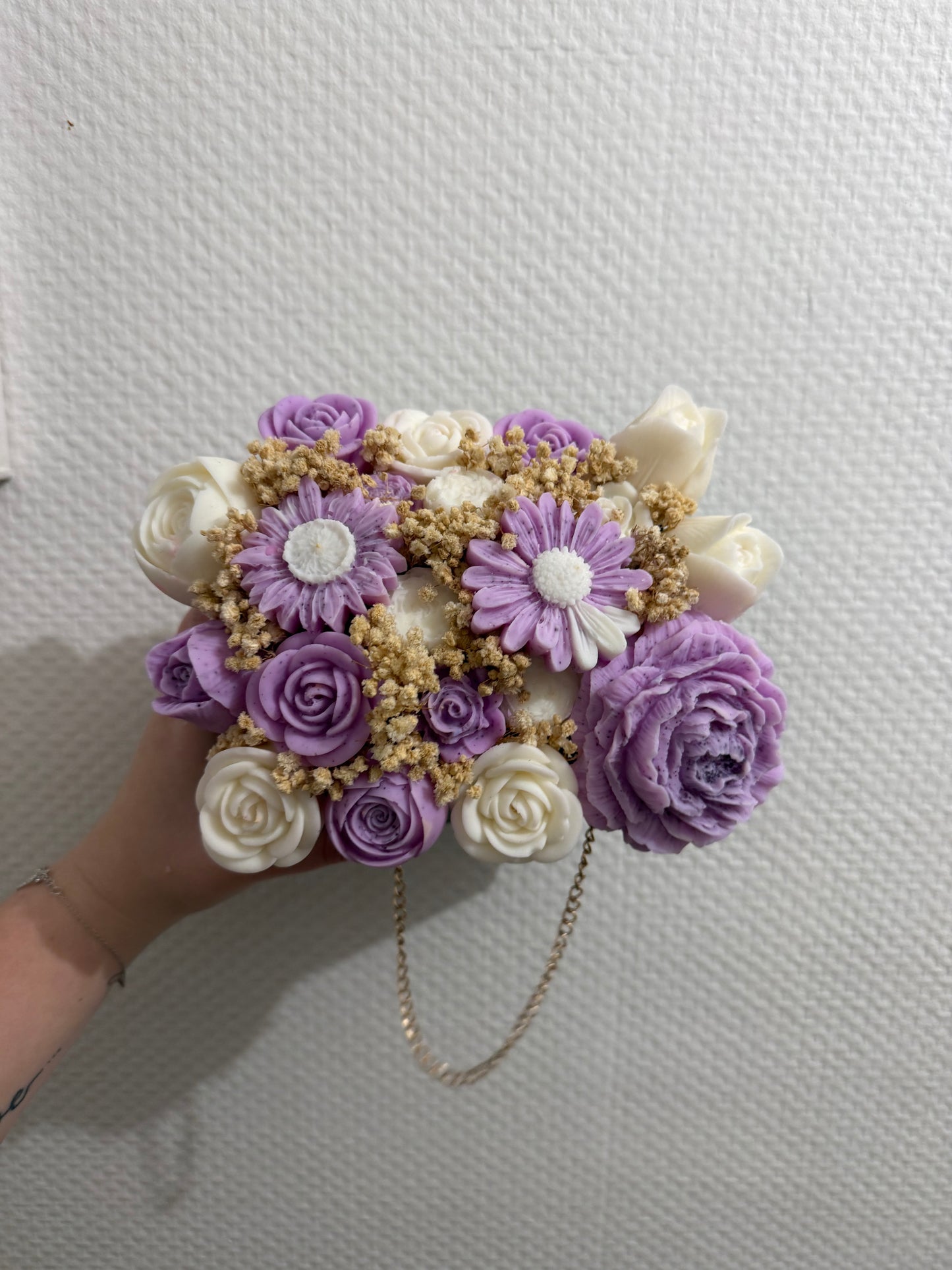 Sac a main violet
