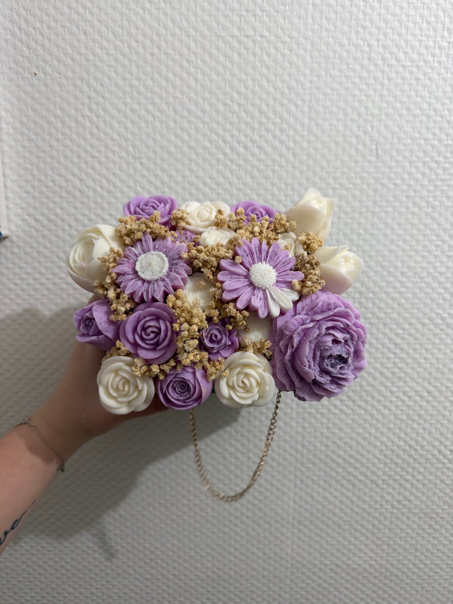 Sac a main violet