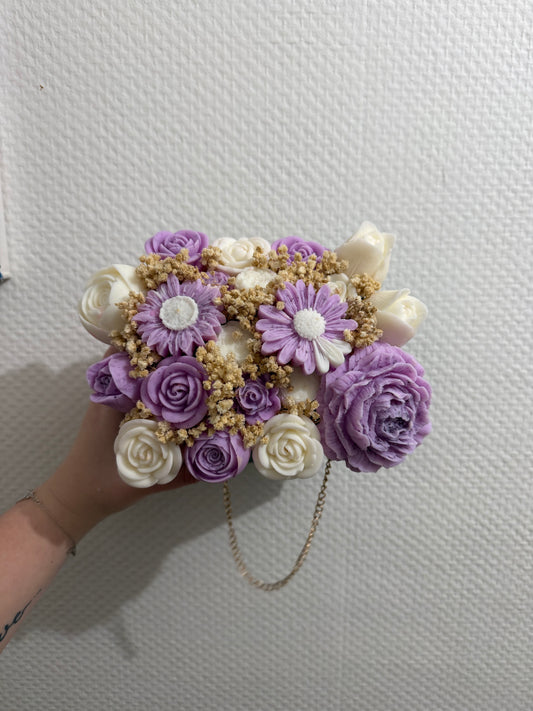 Sac a main violet