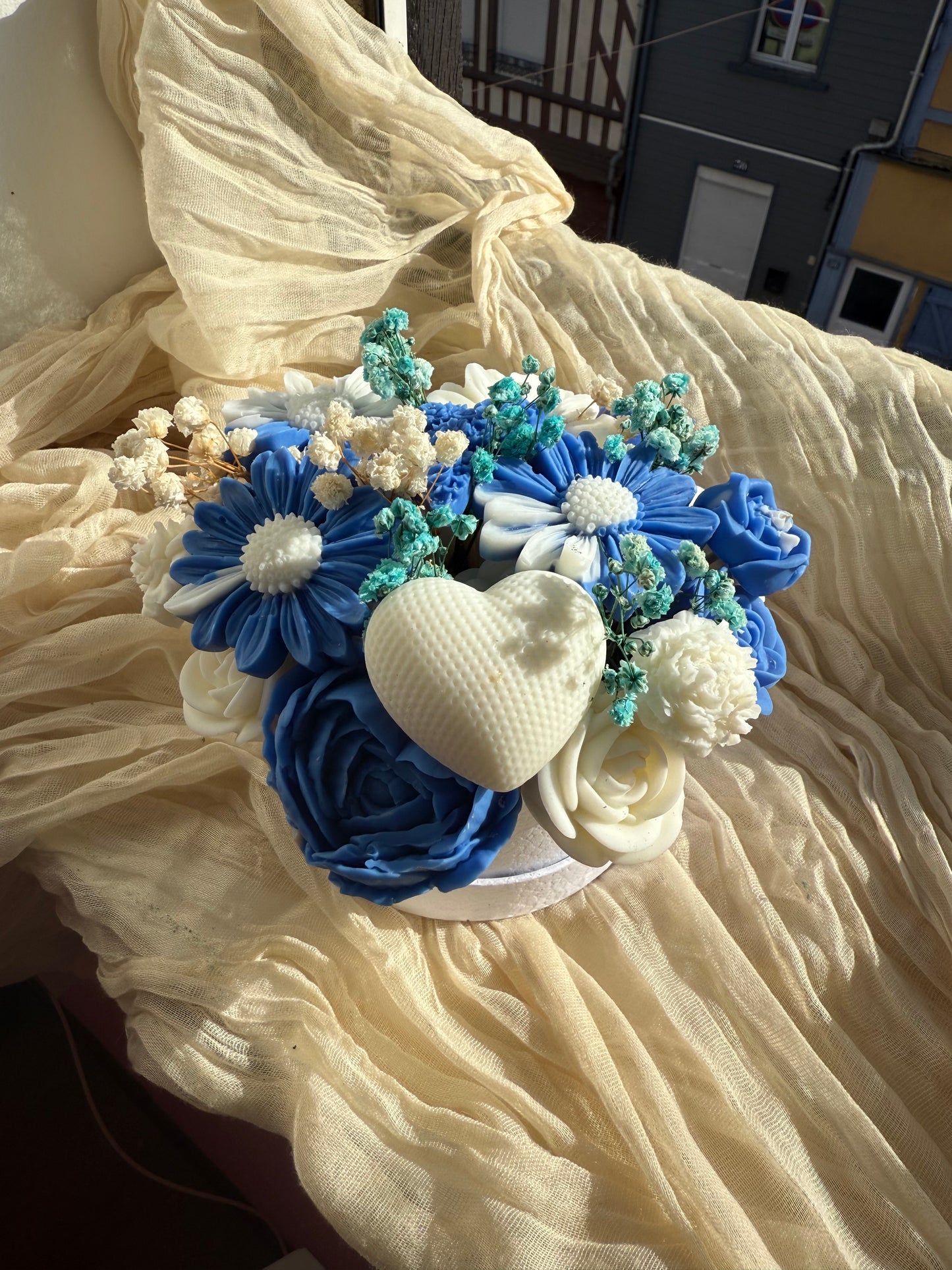 Bouquet bleu