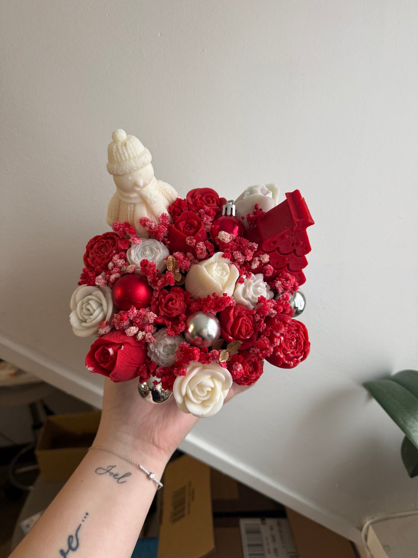 Bouquet rouge Noël