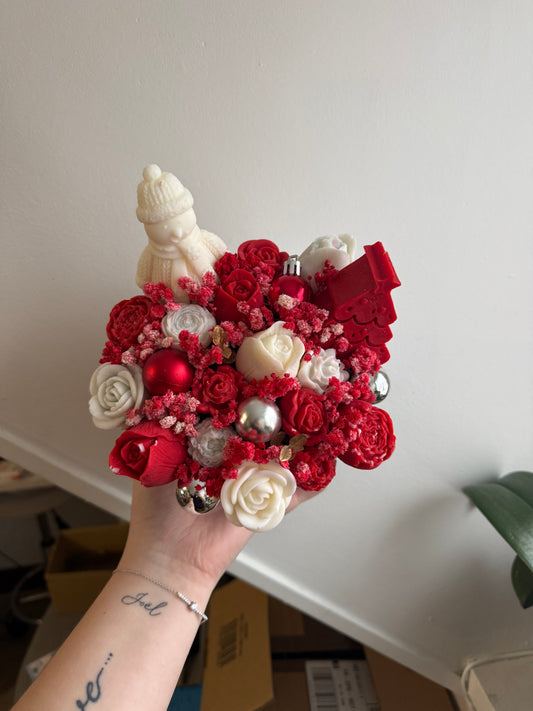 Bouquet rouge Noël