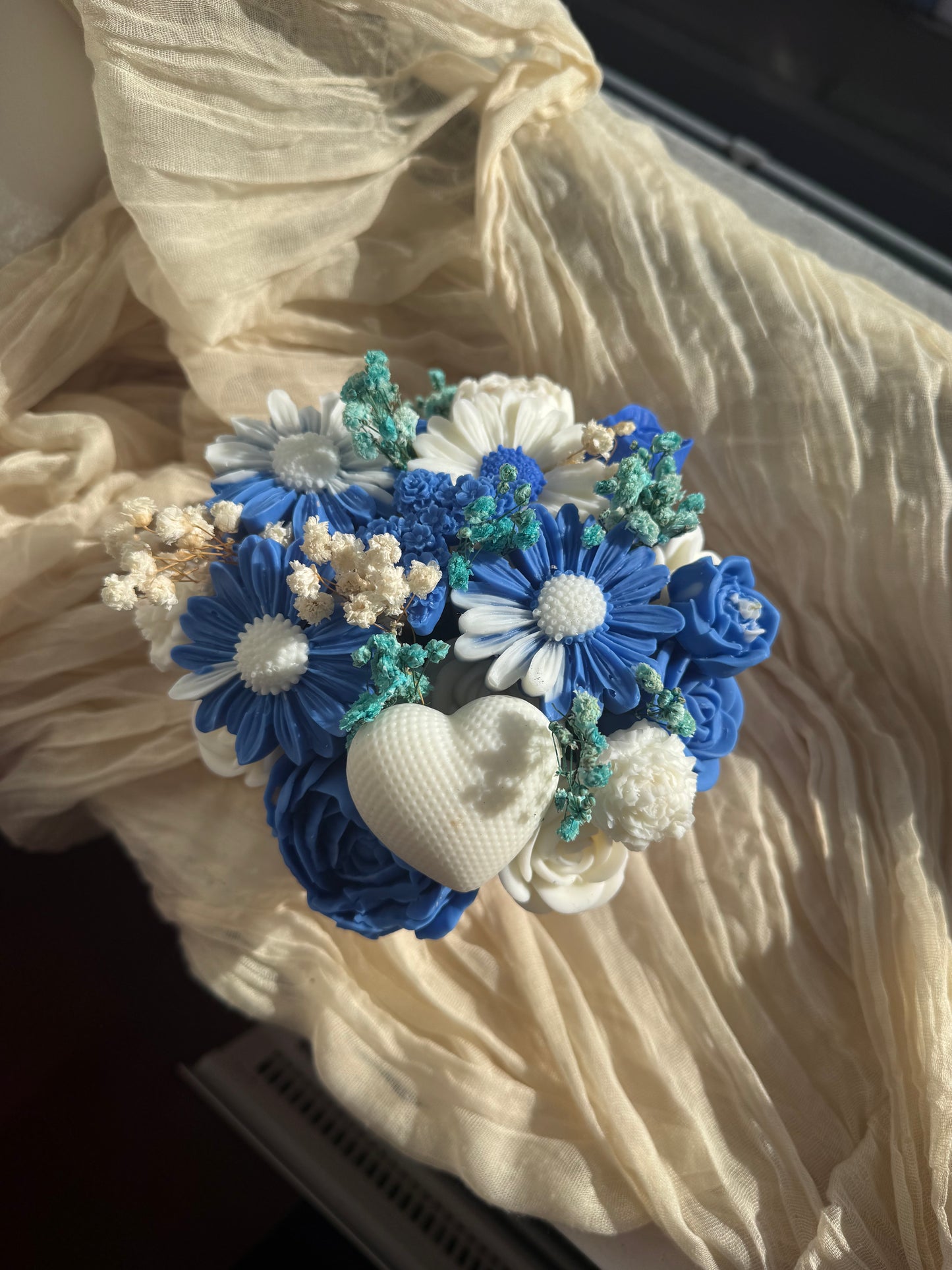 Bouquet bleu
