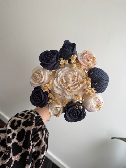 Bouquet noir et blanc