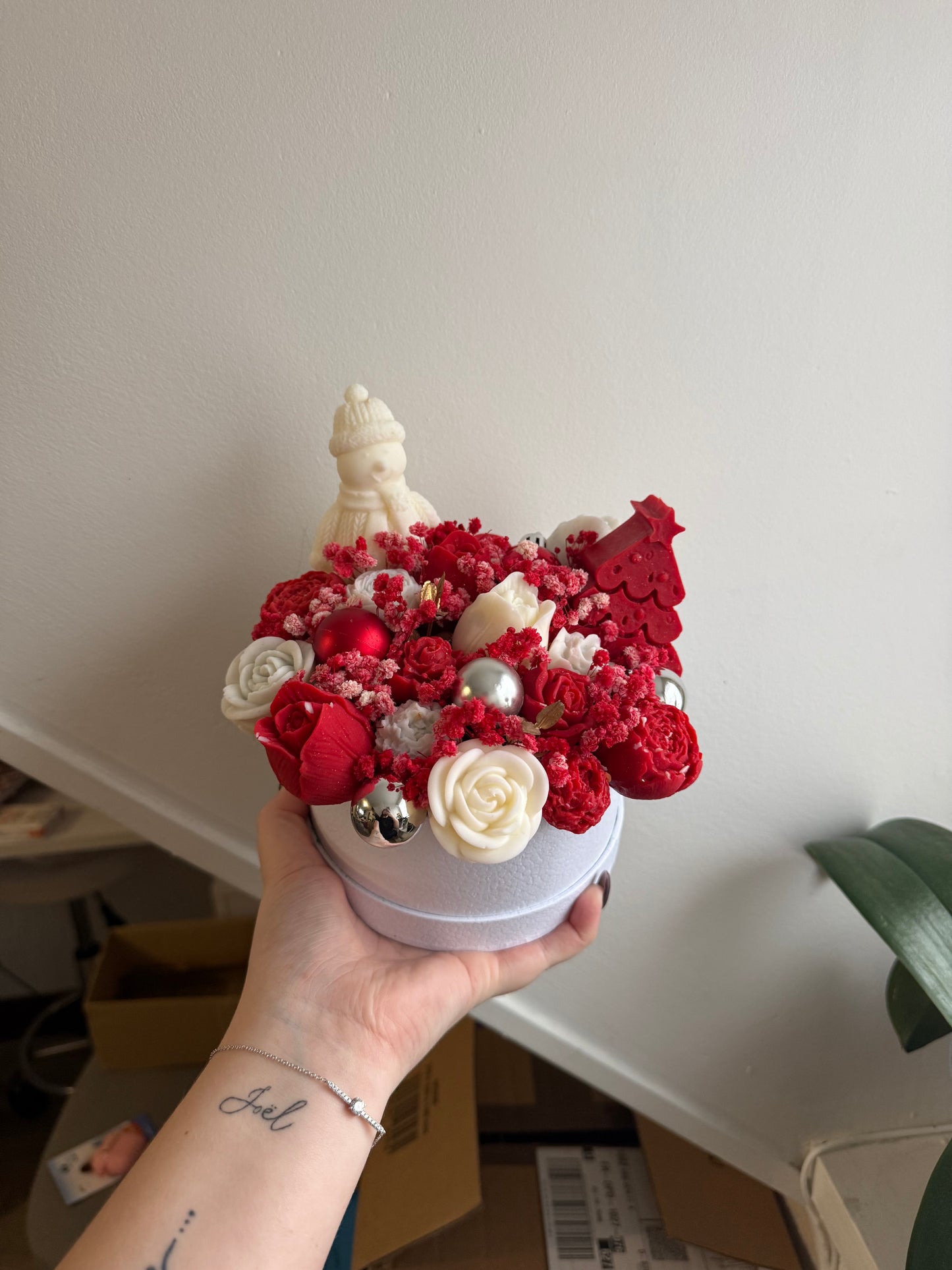 Bouquet rouge Noël