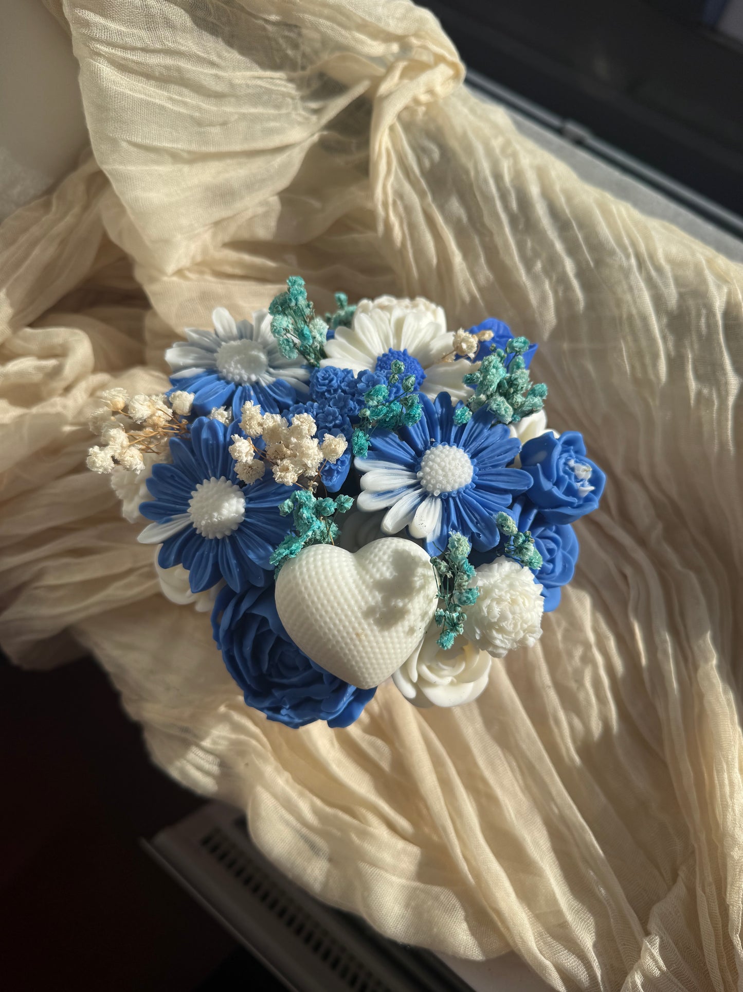 Bouquet bleu