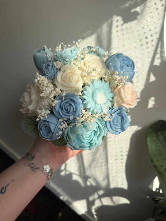 Bouquet bleu