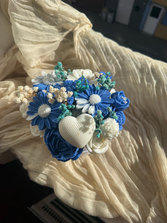 Bouquet bleu