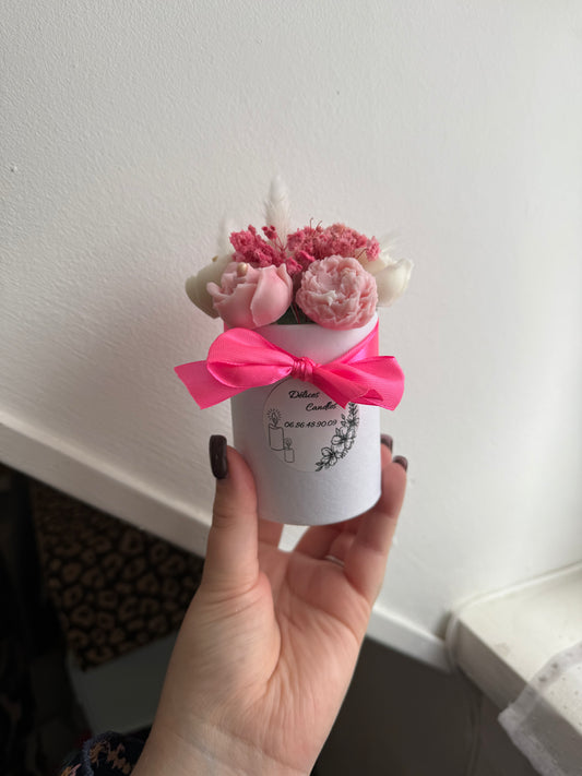 Petit Bouquet rose et blanc