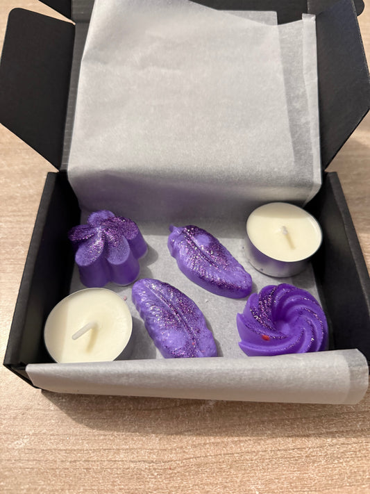 Coffret fondant violette