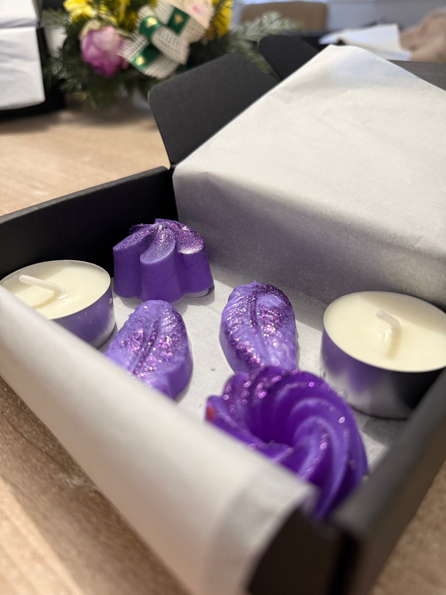 Coffret fondant violette